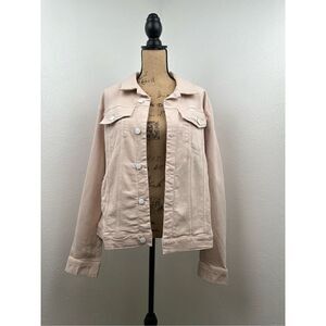 Warp+Weft | Women’s OSL Jacket Pink Size 3X Plus
